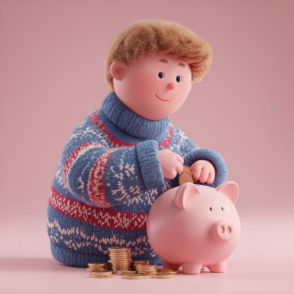 Pension contributions illustration